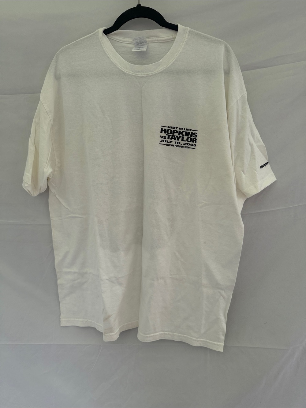 Hopkins vs Taylor White Graphic Tee - Men